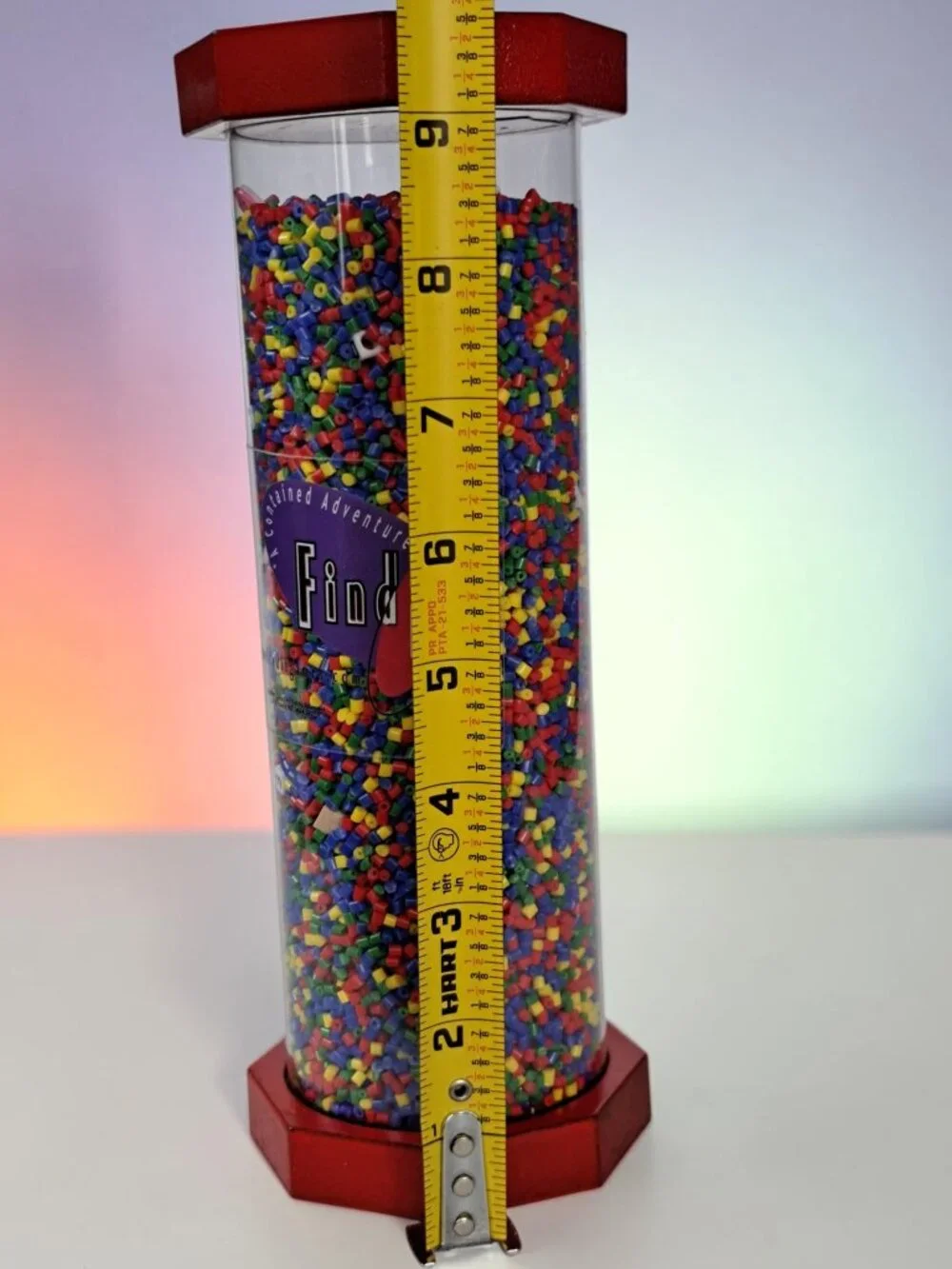 Find It A Contained Adventure Sensory Game In A Tube Red Calming Toy